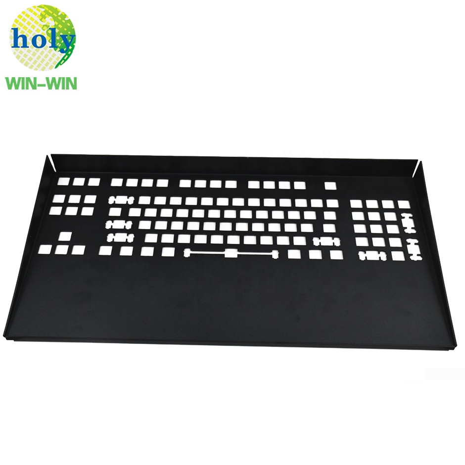 OEM haute précision en aluminium CNC Usinage mécanique Composantes d'clavier